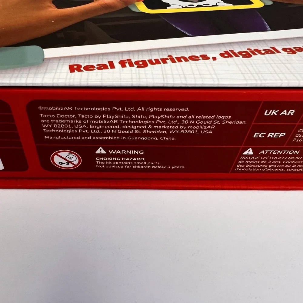 PlayShifu Tacto Doctor STEM Toy Kids Ages 4+ Red Excellent Interactive AR Kit